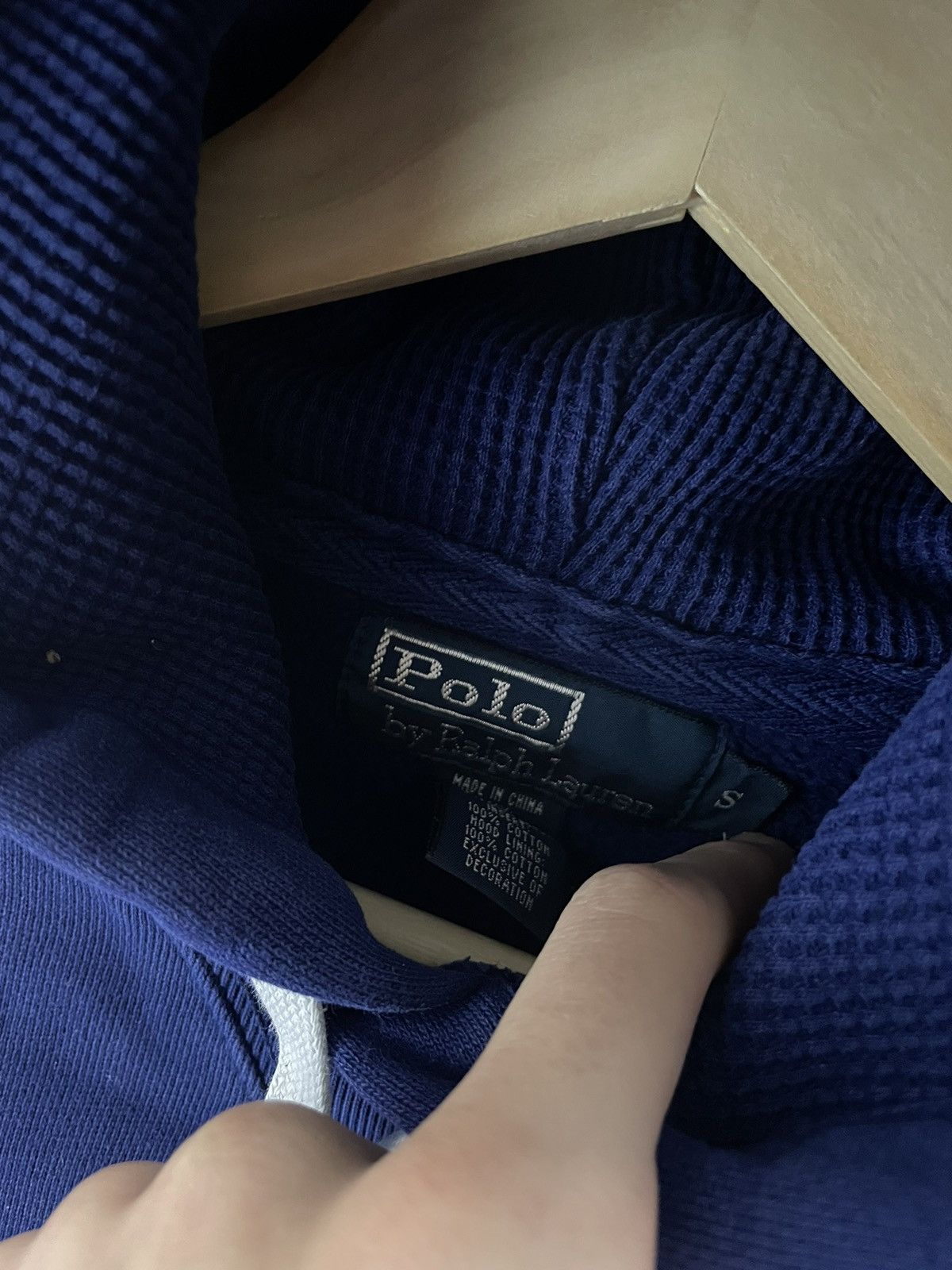 Polo Ralph Lauren × Vintage Polo Ralph Lauren vintage y2k hoodie 90s Size US S / EU 44-46 / 1 - 10 Thumbnail
