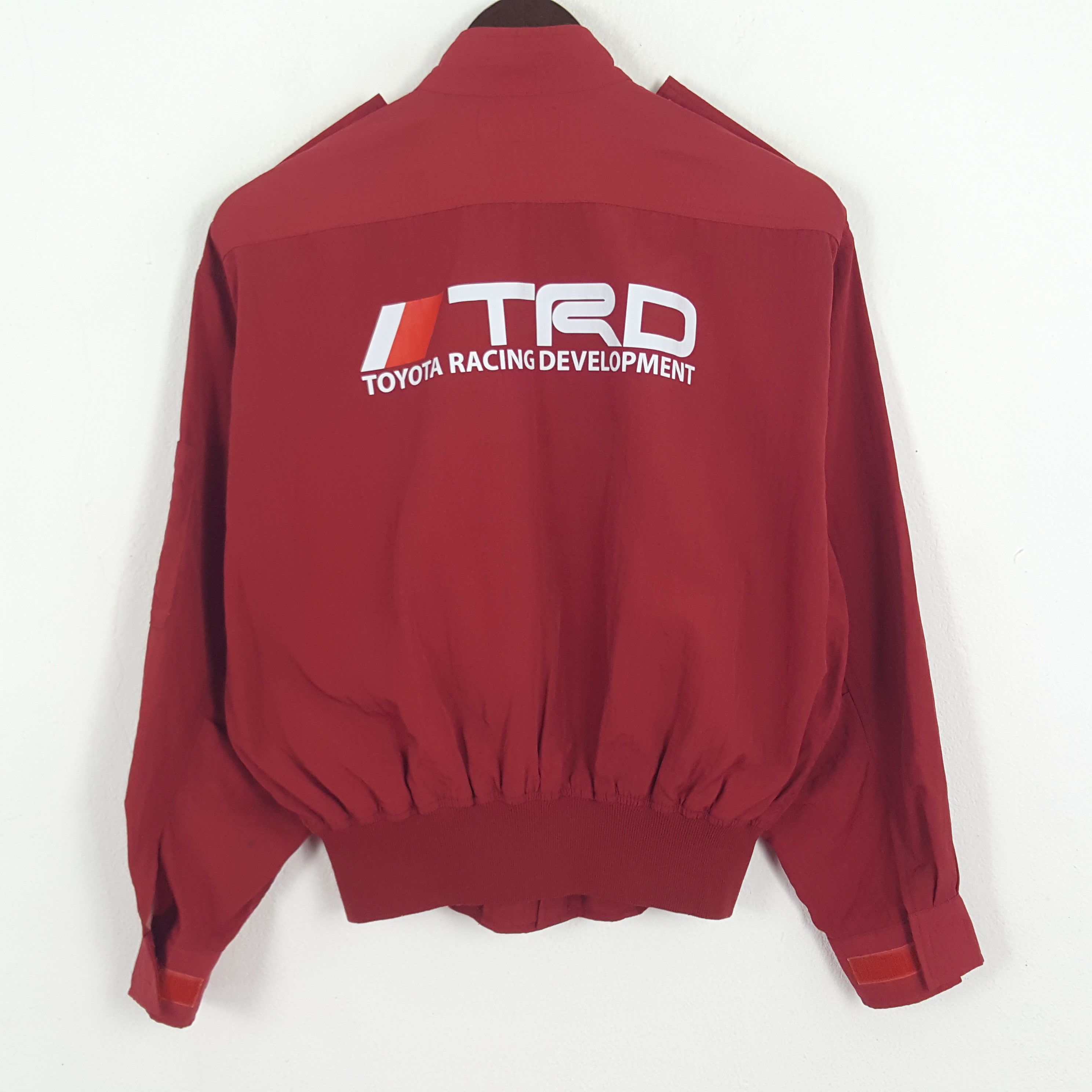 Japanese Brand × Vintage Vintage Toyota Racing Development Custom Art Bomber Jacket Size US M / EU 48-50 / 2 - 1 Thumbnail