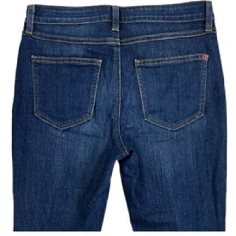 Spanx SPANX The Slim-X Skinny Dark Wash Jean 28 Size 28" / US 6 / IT 42 - 5 Thumbnail