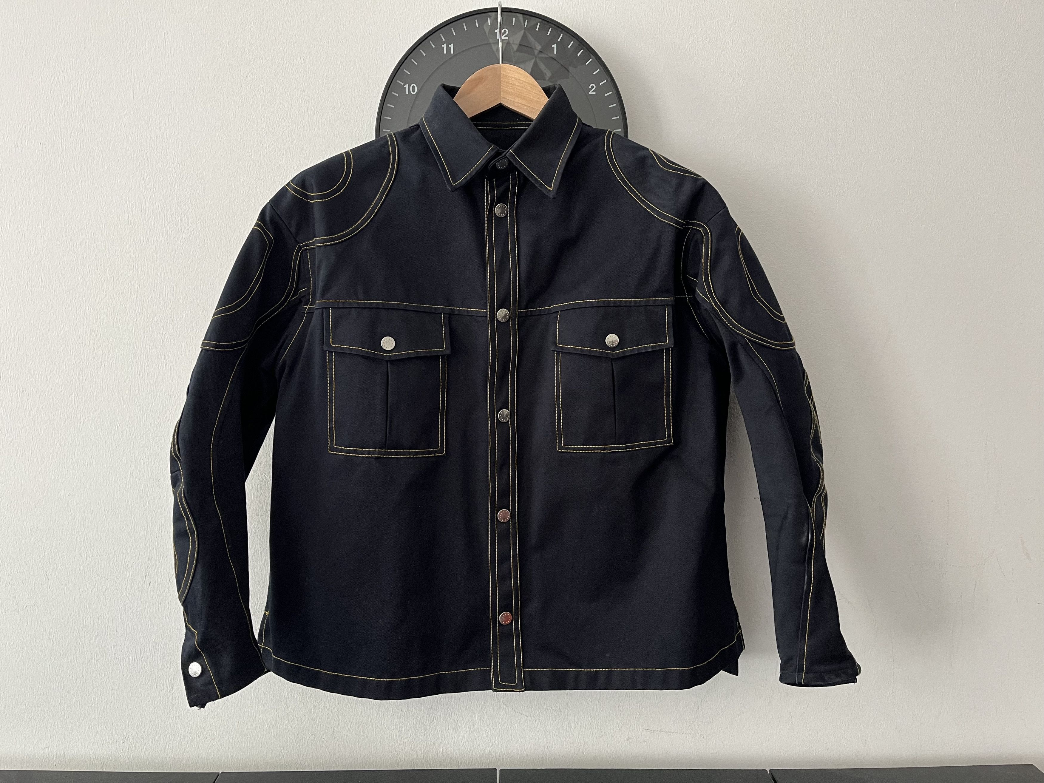 GmbH GmbH Tahir Jacket - Moto Denim Jacket Size US L / EU 52-54 / 3 - 3 Thumbnail