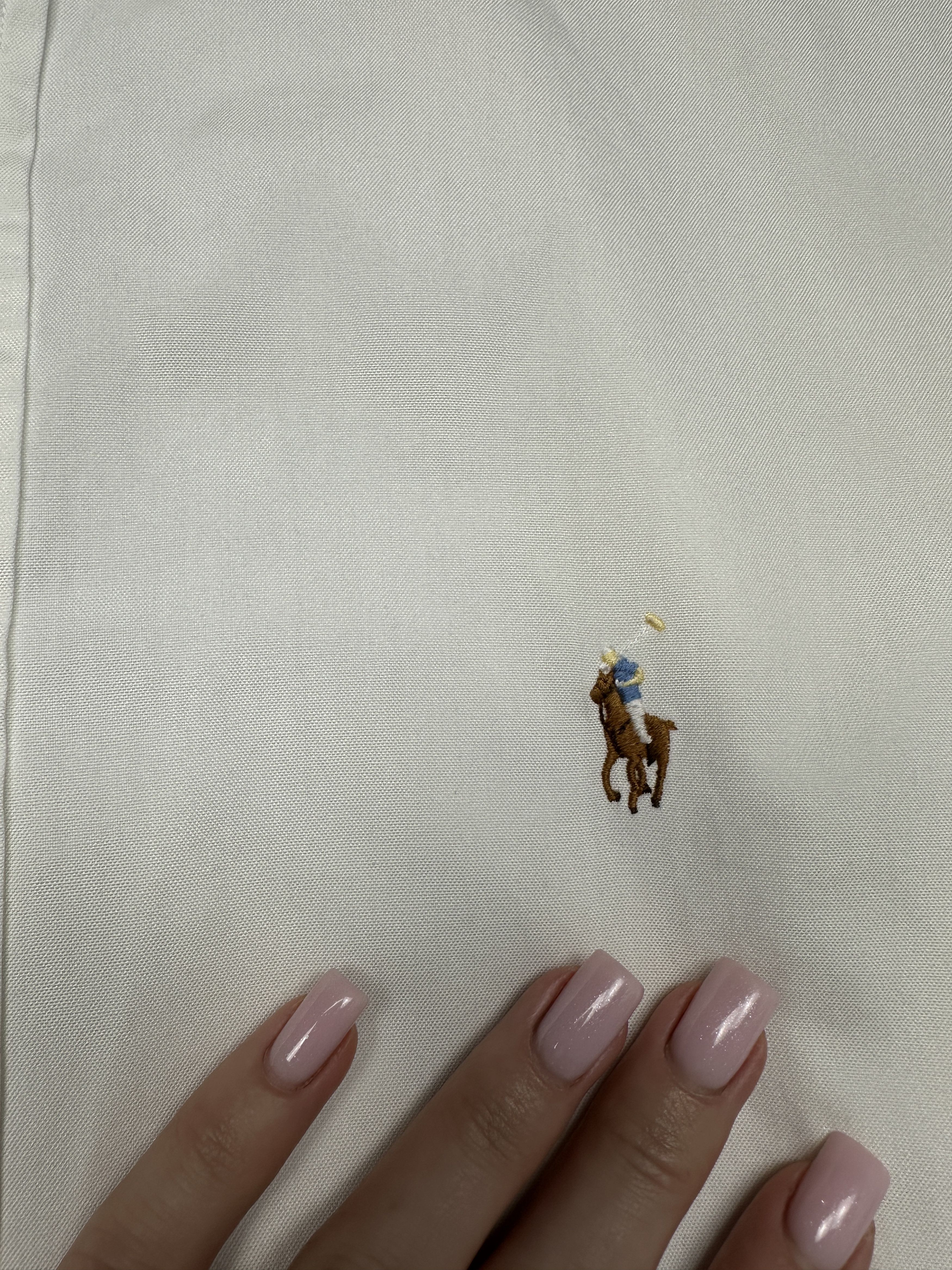 Polo Ralph Lauren Polo Ralph Lauren Mens Long Sleeve White Shirt Size US XL / EU 56 / 4 - 3 Thumbnail