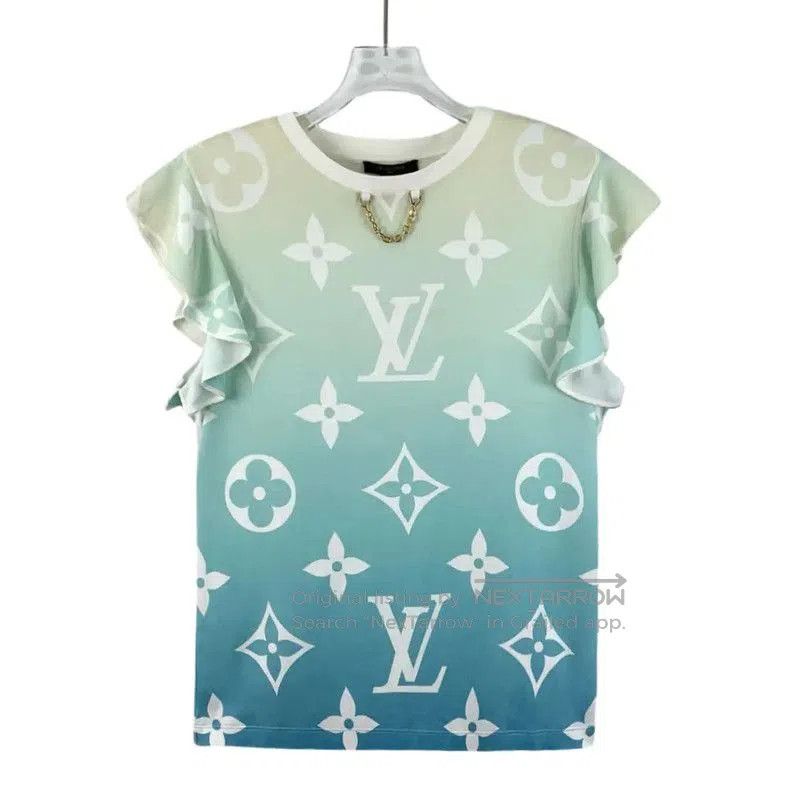 Louis Vuitton Louis Vuitton Blue Cotton T. Size XL / US 12-14 / IT 48-50 - 1 Thumbnail