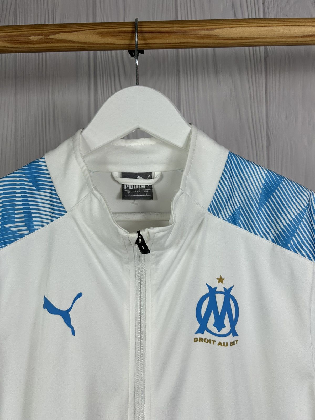 Puma Puma Olympique Marseille Stadium Jacket Size S Football Club Size US S / EU 44-46 / 1 - 4 Thumbnail