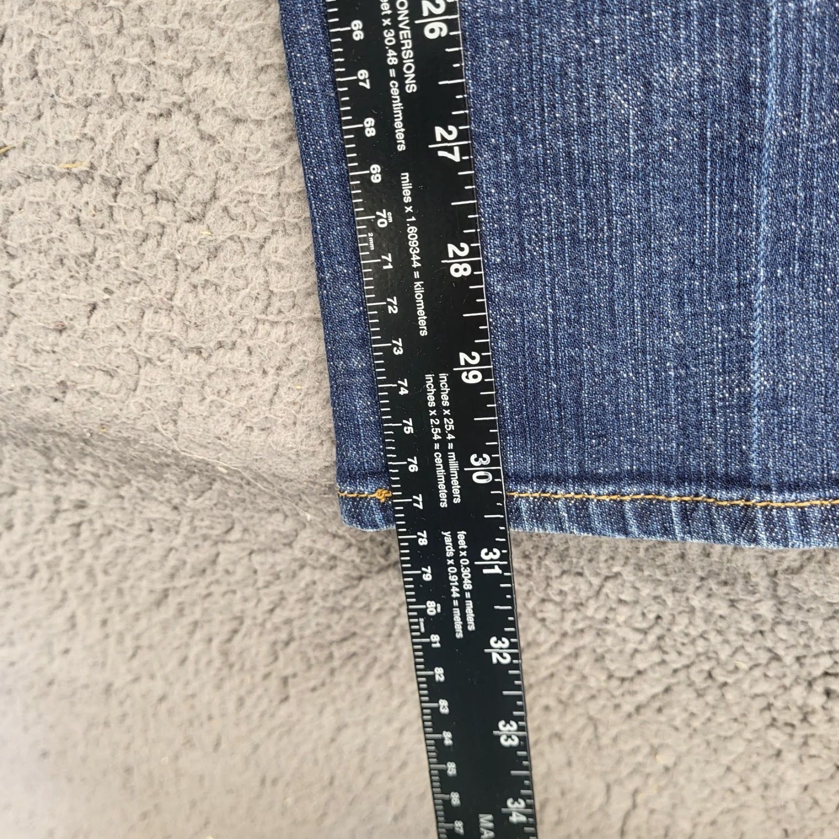 Old Navy Old Navy The Sweetheart Skinny Jeans Women Size 12 Dark Wash Blue Denim Size 34" / US 12 / IT 48 - 7 Thumbnail