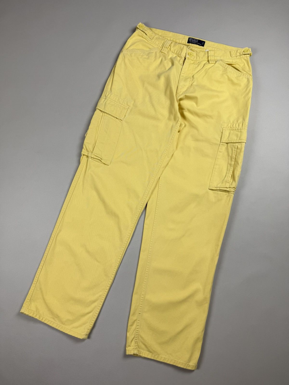 Vintage Polo By Ralph Lauren Vintage Cargo Military Pants Trousers Size US 34 / EU 50 - 4 Thumbnail