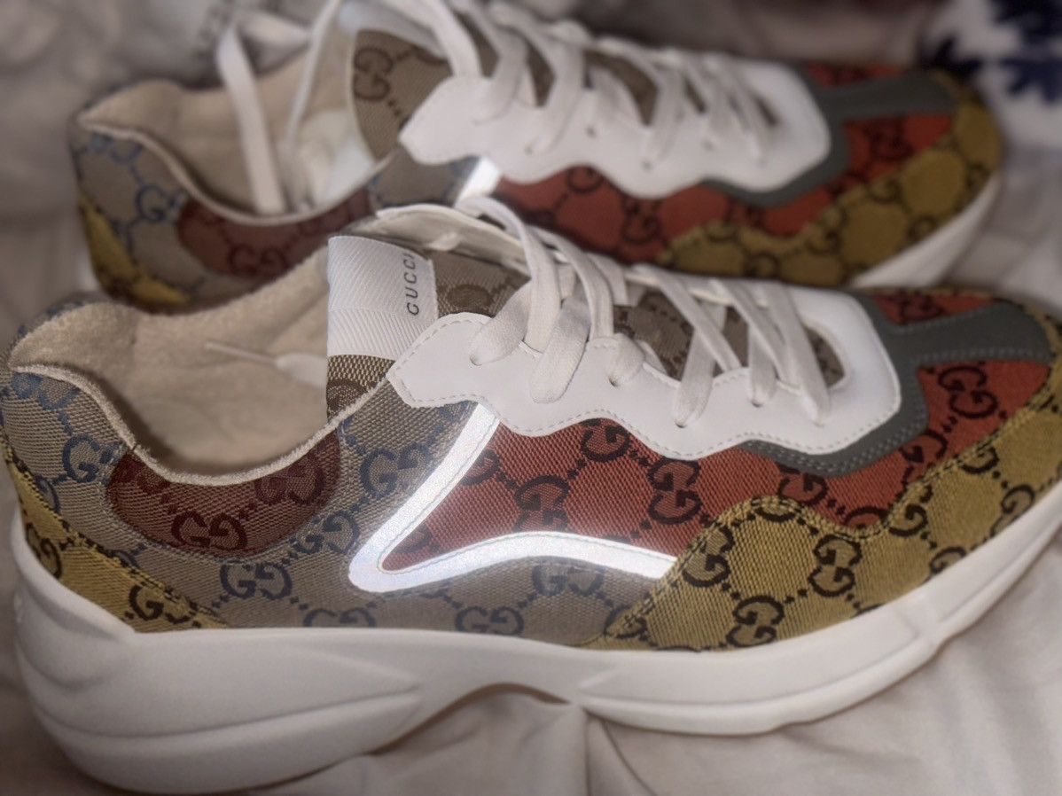 Gucci Gucci rhyton GG multi orange Size US 9 / EU 42 - 2 Thumbnail