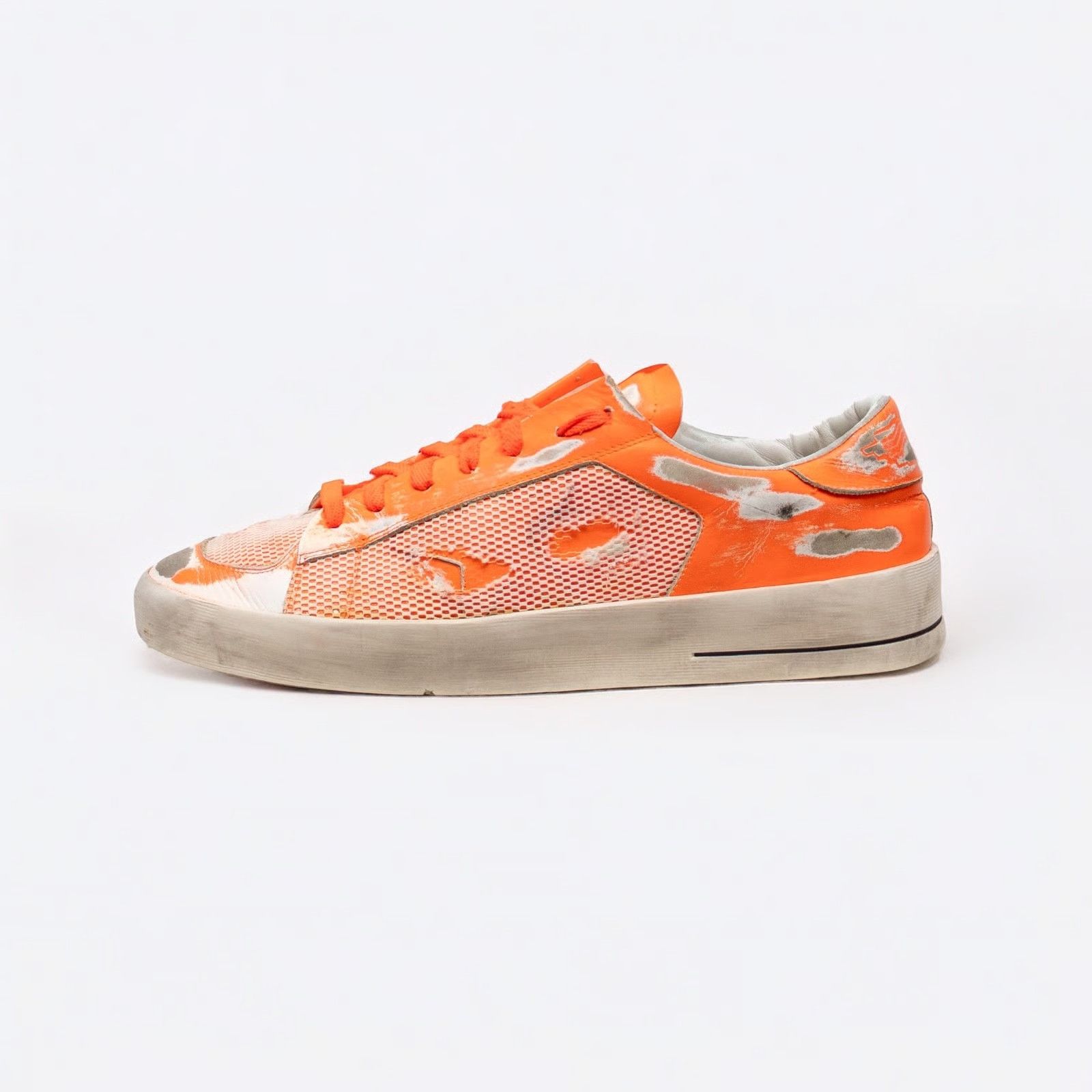 Golden Goose o1bcso1str0126 Stardan Leather Sneaker in Orange Size US 8 / EU 41 - 1 Thumbnail