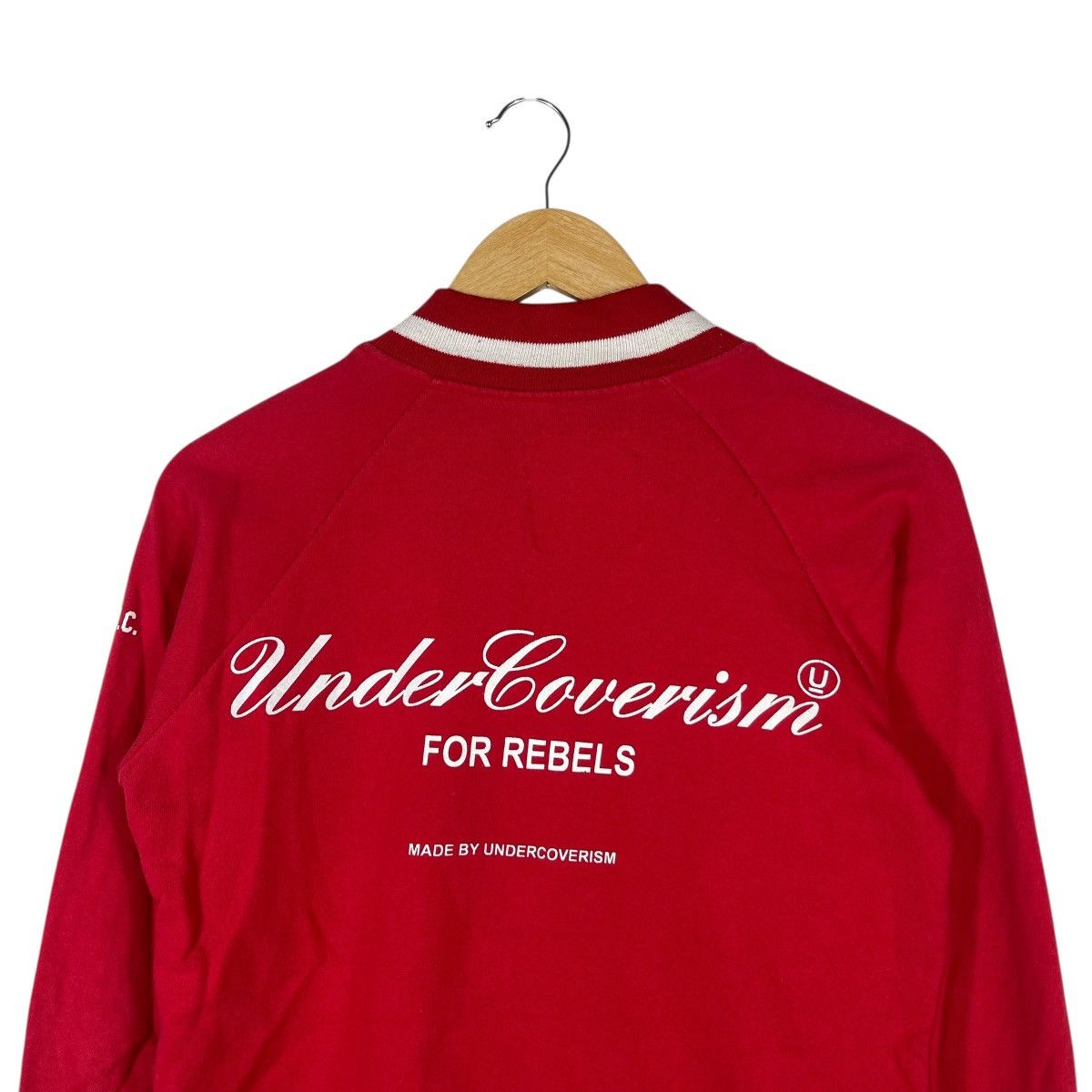 Undercover Undercoverism Varsity Jacket | Snap Button Sweat Jacket Size US S / EU 44-46 / 1 - 6 Thumbnail