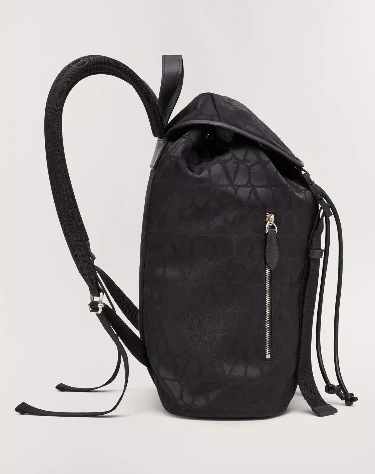 Valentino oc11z0725 Size: OS/Iconographe Nylon Backpack in Black Size ONE SIZE - 4 Thumbnail