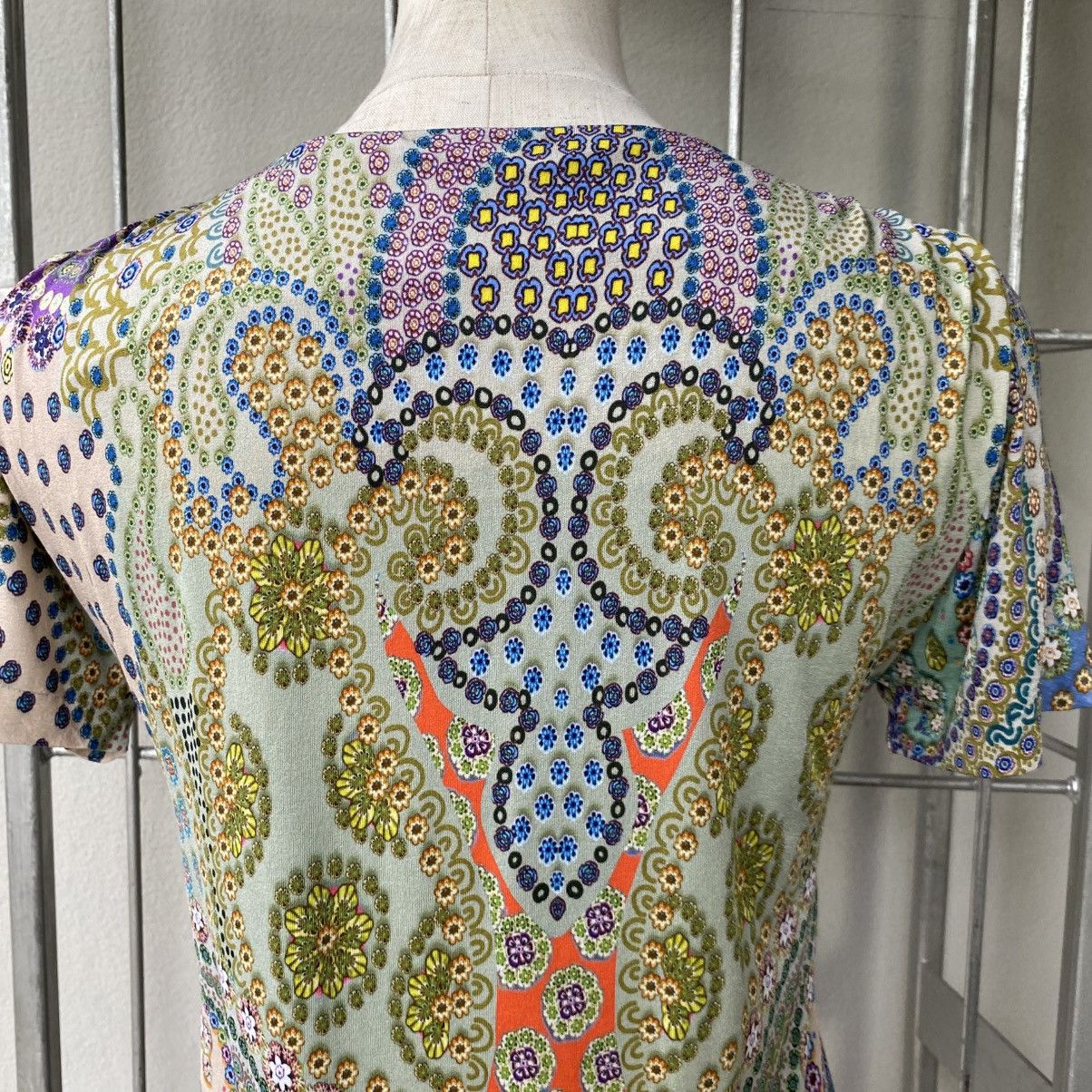 Etro ETRO Milano Multicolor Paisley Print Scoop Neck Top Size M / US 6-8 / IT 42-44 - 17 Thumbnail