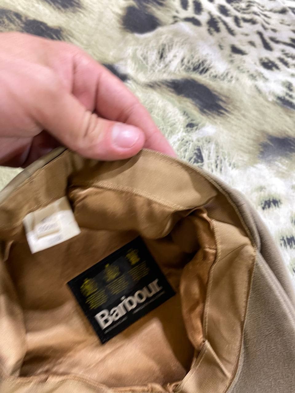 Barbour Hats Vintage beige Cap Barbour Y2K streetwear Size ONE SIZE - 5 Thumbnail