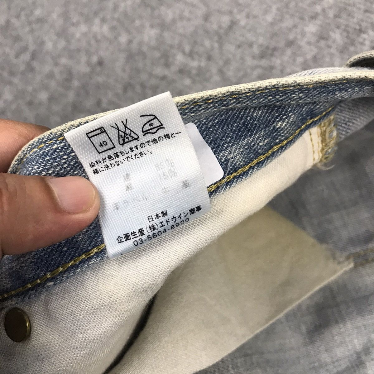 Japanese Brand × Lee FLARE JEANS⚡️LEE LIGHT WASH BLUE FADED DENIM PANTS Size US 30 / EU 46 - 18 Thumbnail