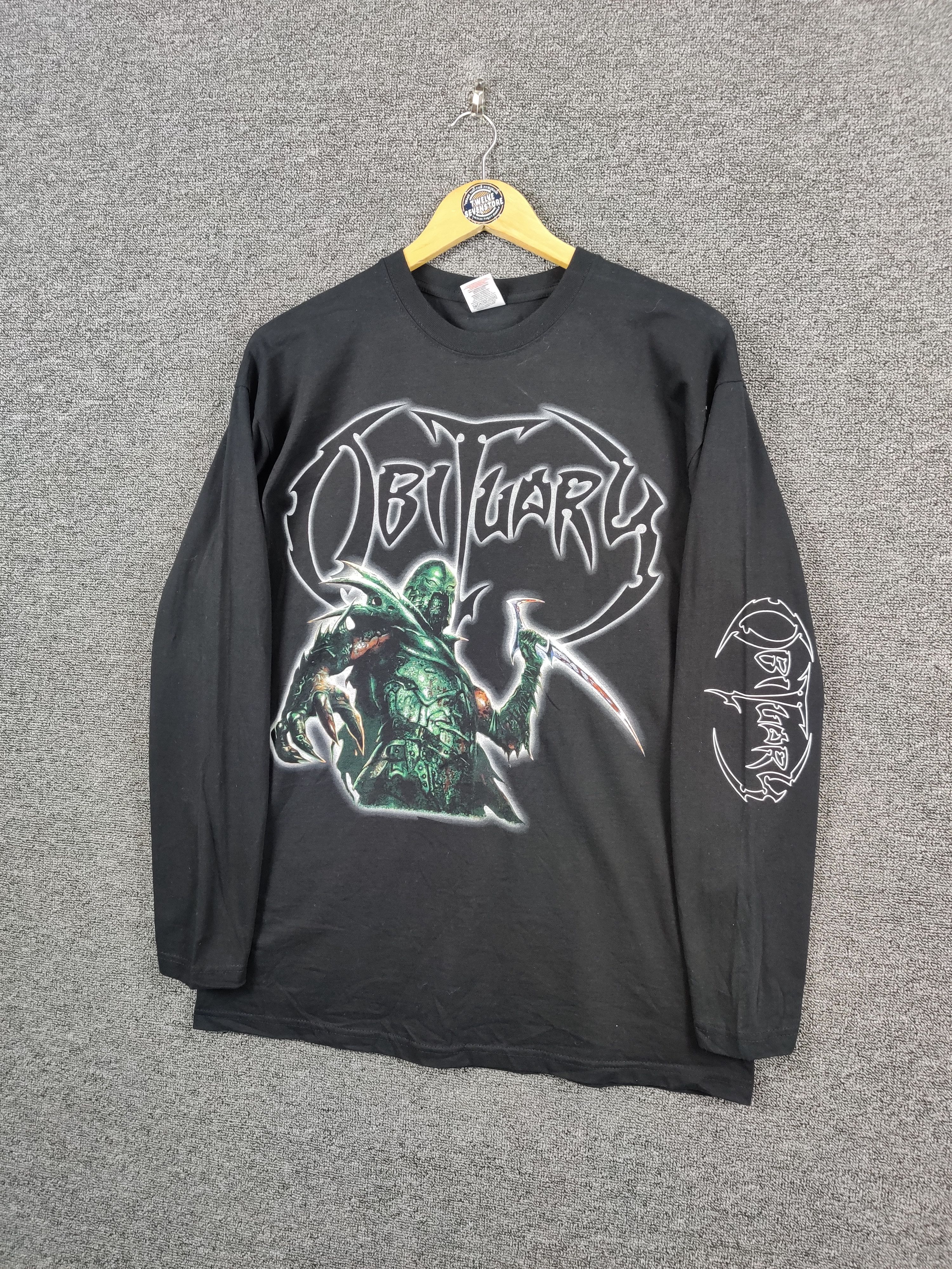 Band Tees Vintage Obituary Evil Ways Long Sleeve Band Tee Tshirt Size US L / EU 52-54 / 3 - 2 Thumbnail