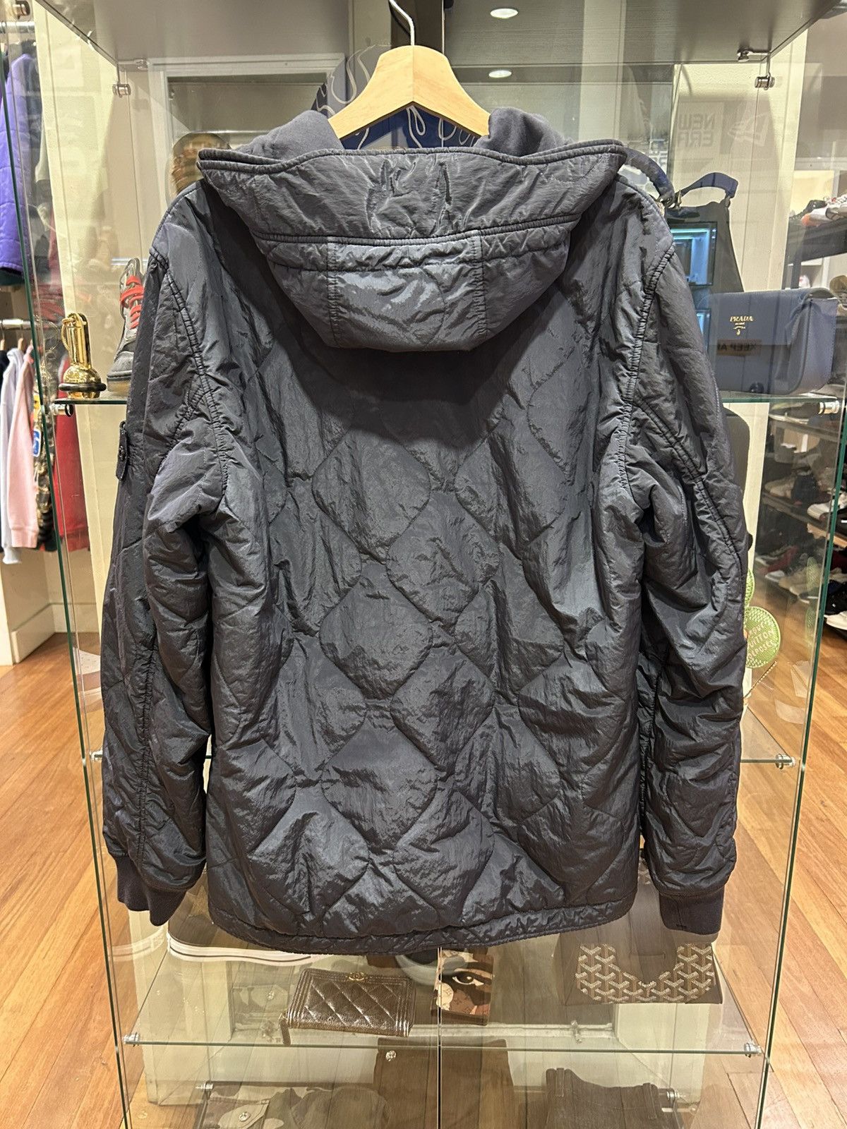 Stone Island Stone Island Reversible Nylon Metal Cotton Jacket Size US L / EU 52-54 / 3 - 3 Thumbnail