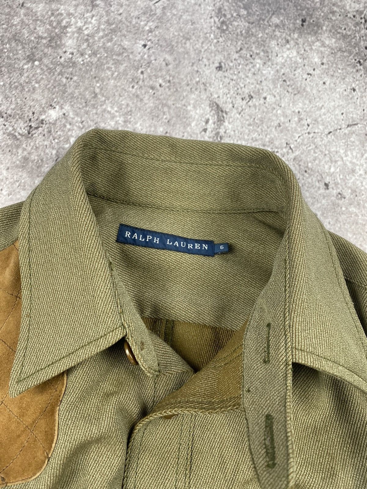 Designer × Polo Ralph Lauren × Ralph Lauren Polo Ralph Lauren Suede Trench Goat Suede/Wool Brown Coat Size M / US 6-8 / IT 42-44 - 3 Thumbnail