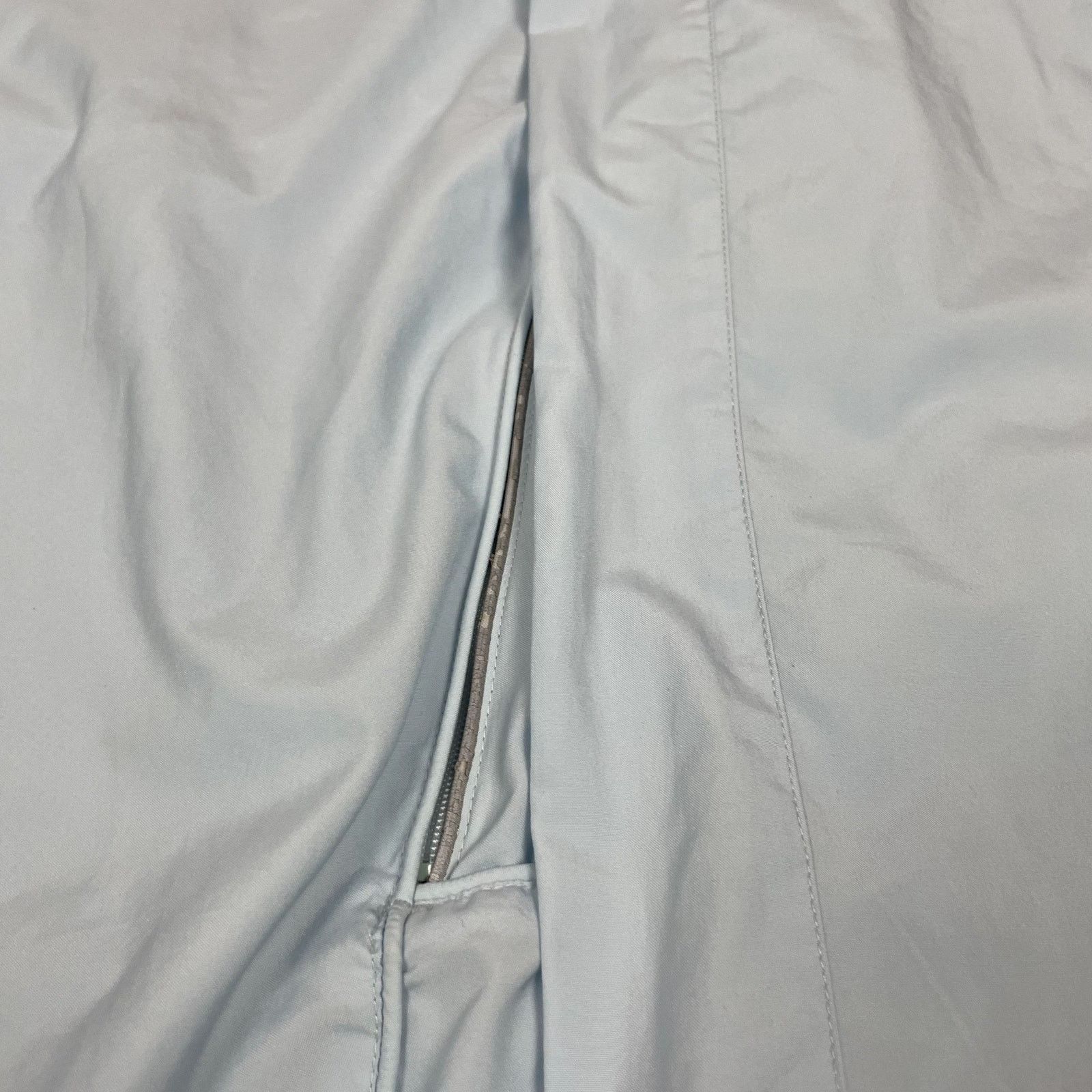 Nike × Vintage Nike Men's Blue Swoosh Mock Neck Long Sleeve Jacket Large Size US L / EU 52-54 / 3 - 3 Thumbnail
