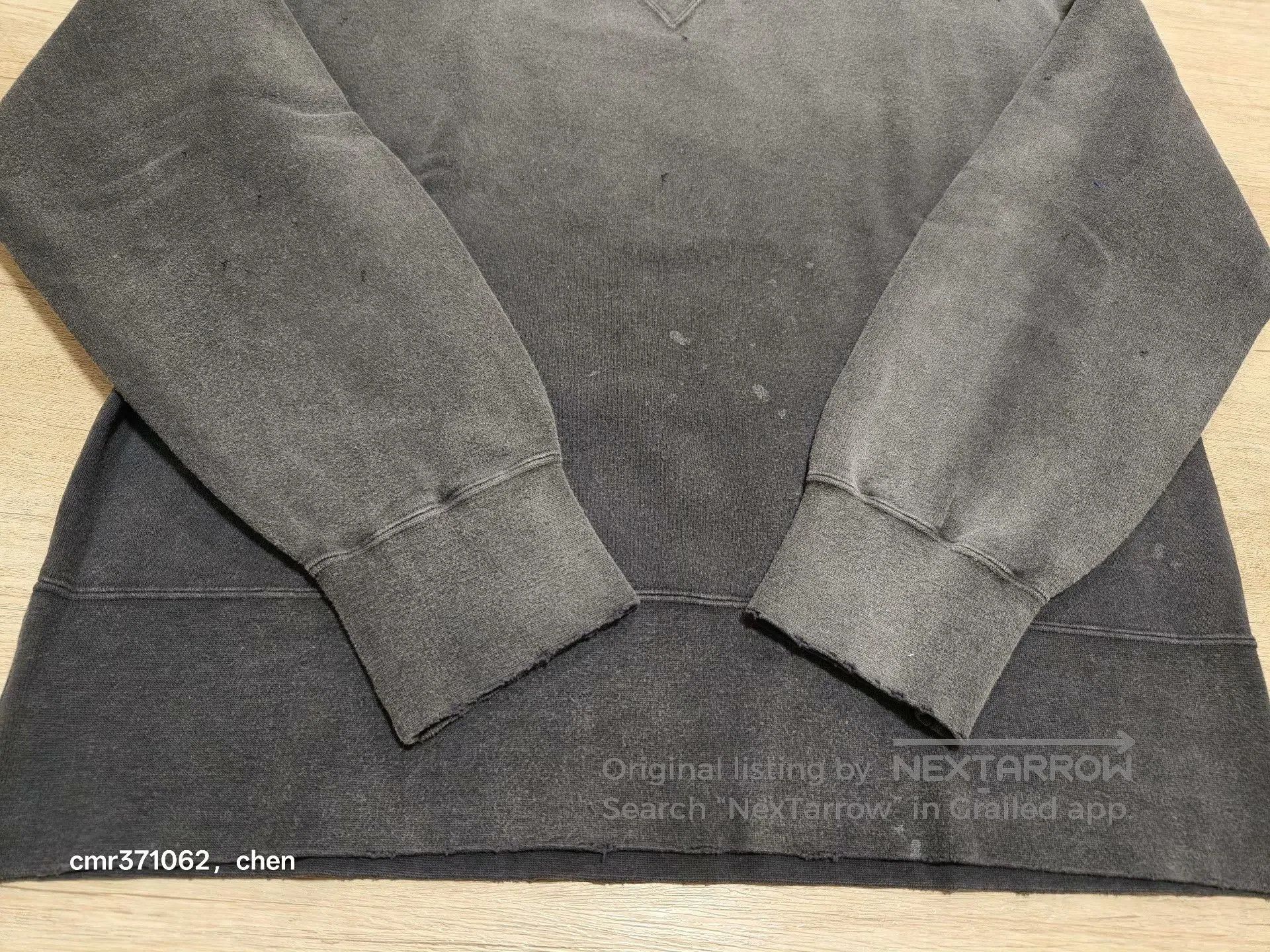 Visvim VISVIM 23SS COURT SWEAT L/S CRASH. Size US XL / EU 56 / 4 - 5 Thumbnail