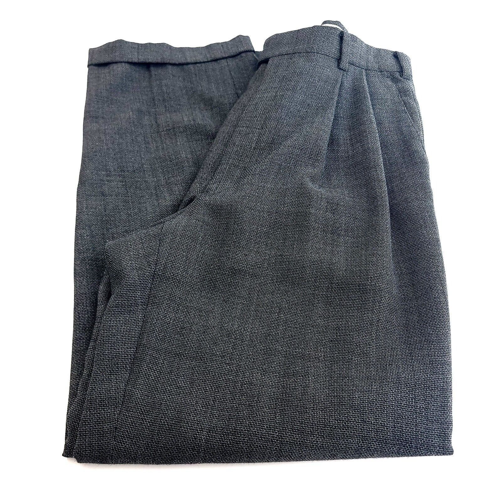 Austin Reed Austin Reed Thick Wool 2 Button 2 Piece Suit 38L Gray Basket Size 38L - 3 Thumbnail