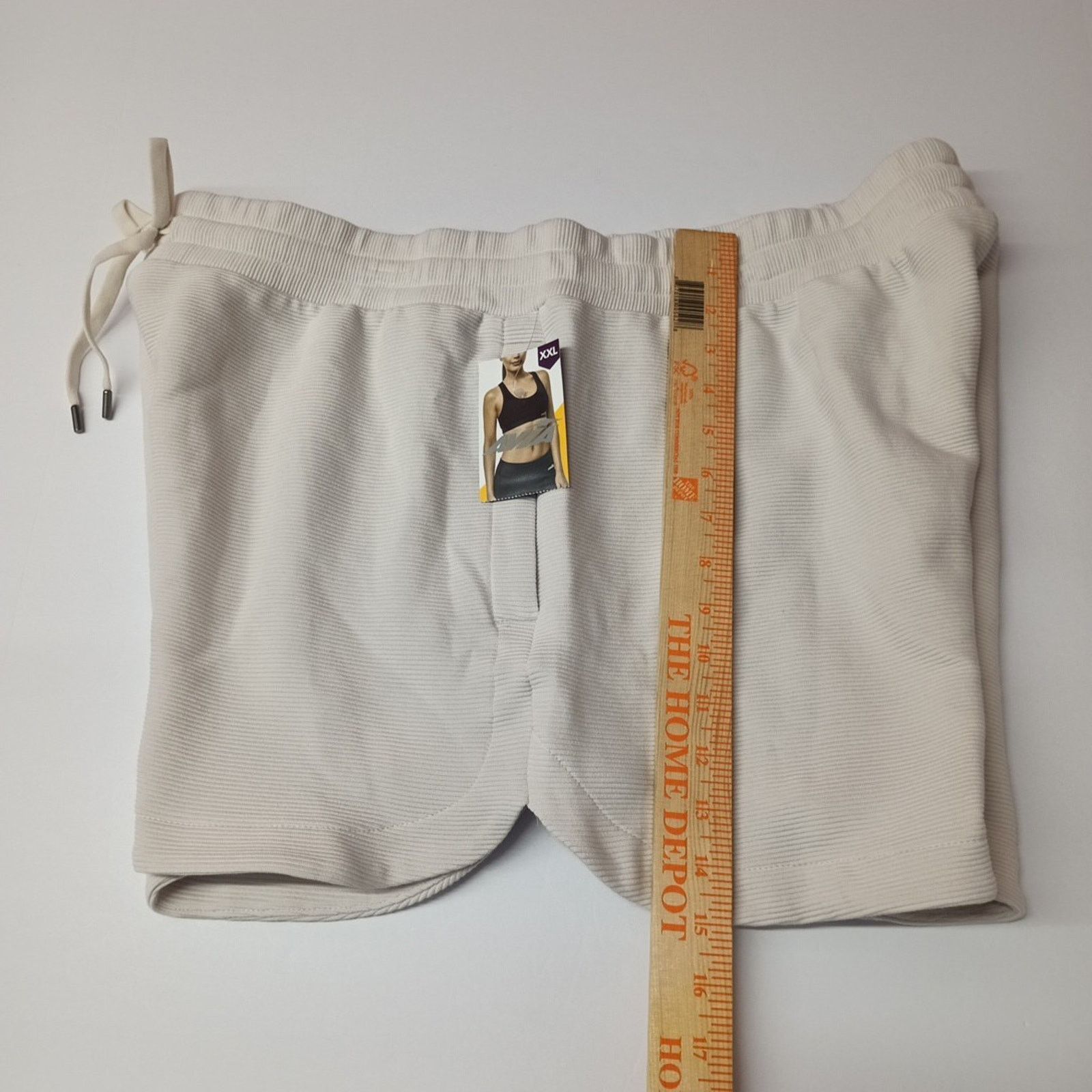 Avia AVIA Ottoman Lounge Shorts Womens Size 2XL (20) Khaki Safari Size 38" / US 16 / IT 52 - 7 Thumbnail