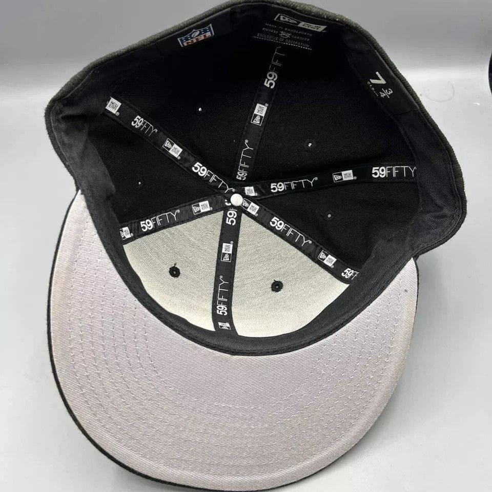 New Era New York Jets Hat Men 7 3/4 59Fifty New Era NFL Fitted Cap Size ONE SIZE - 6 Thumbnail