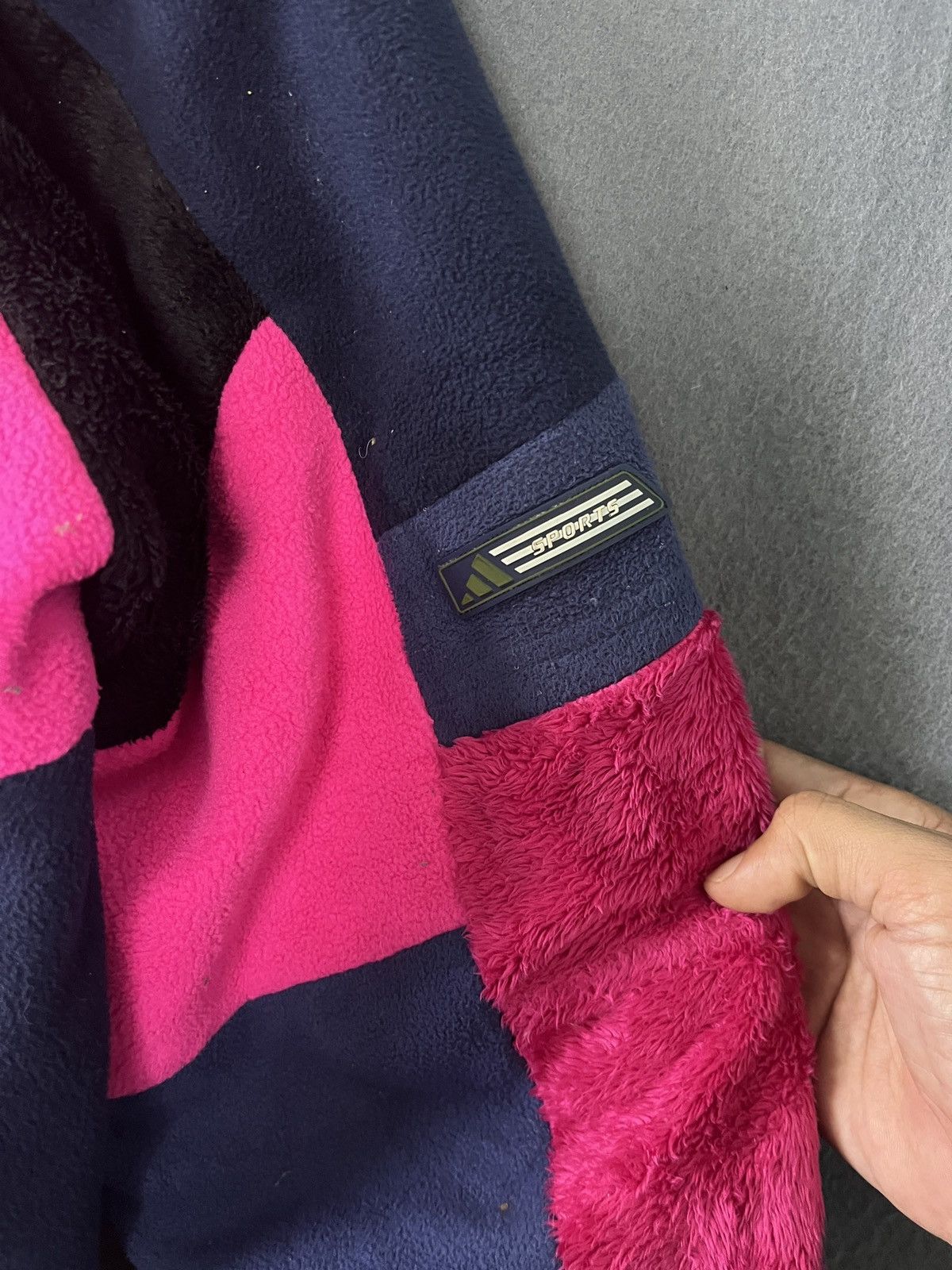 The North Face Custom Patchwork TNF x Adidas Sweater Jacket Size US L / EU 52-54 / 3 - 9 Thumbnail