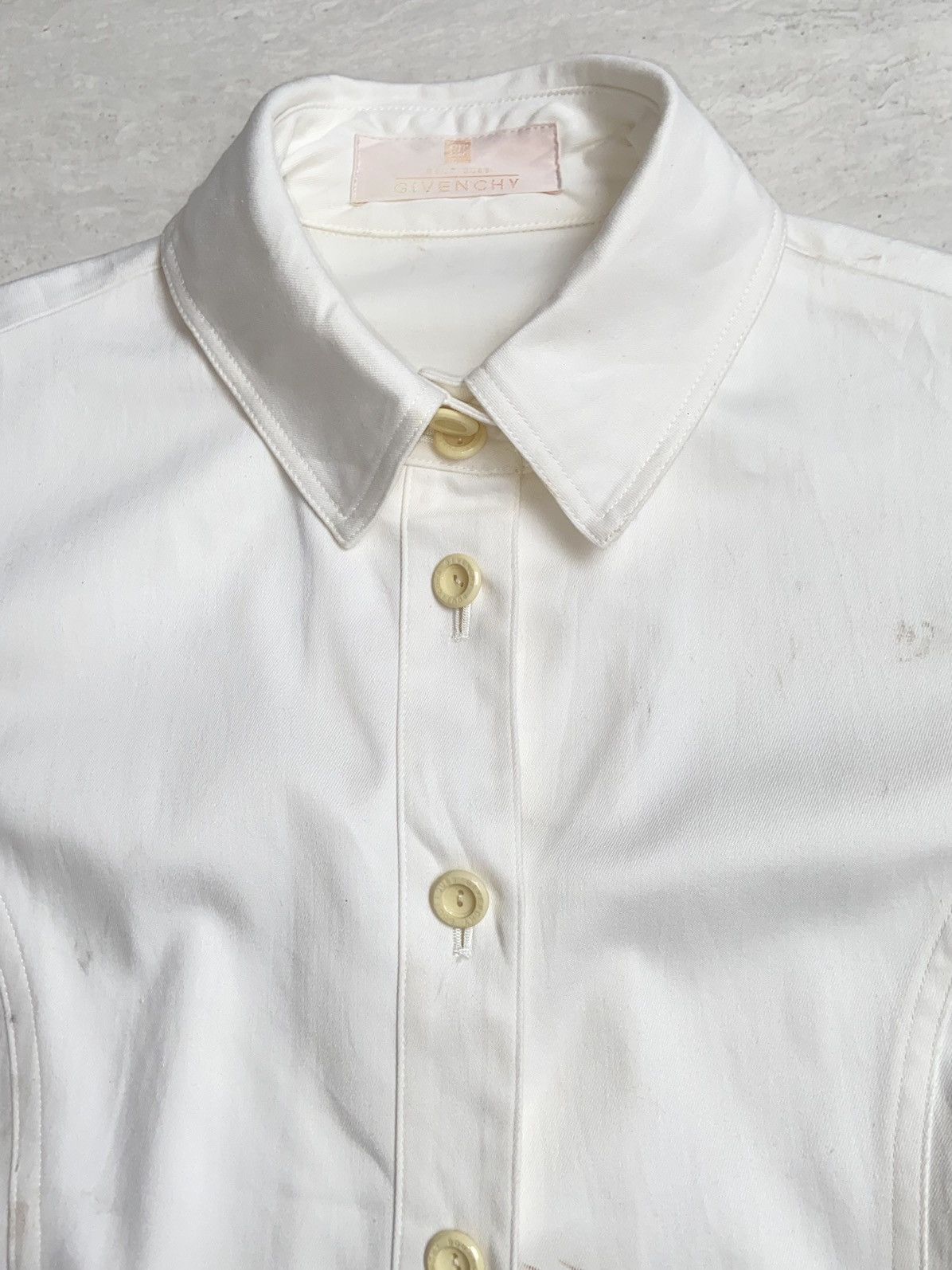 Givenchy GIVENCHY White Midi Dress Size S / US 4 / IT 40 - 10 Thumbnail