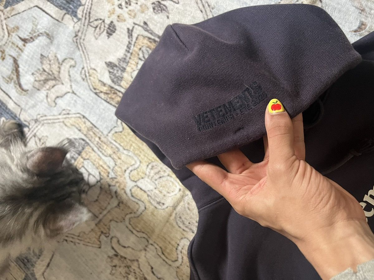 Vetements Vetements hoodie Size US S / EU 44-46 / 1 - 2 Thumbnail