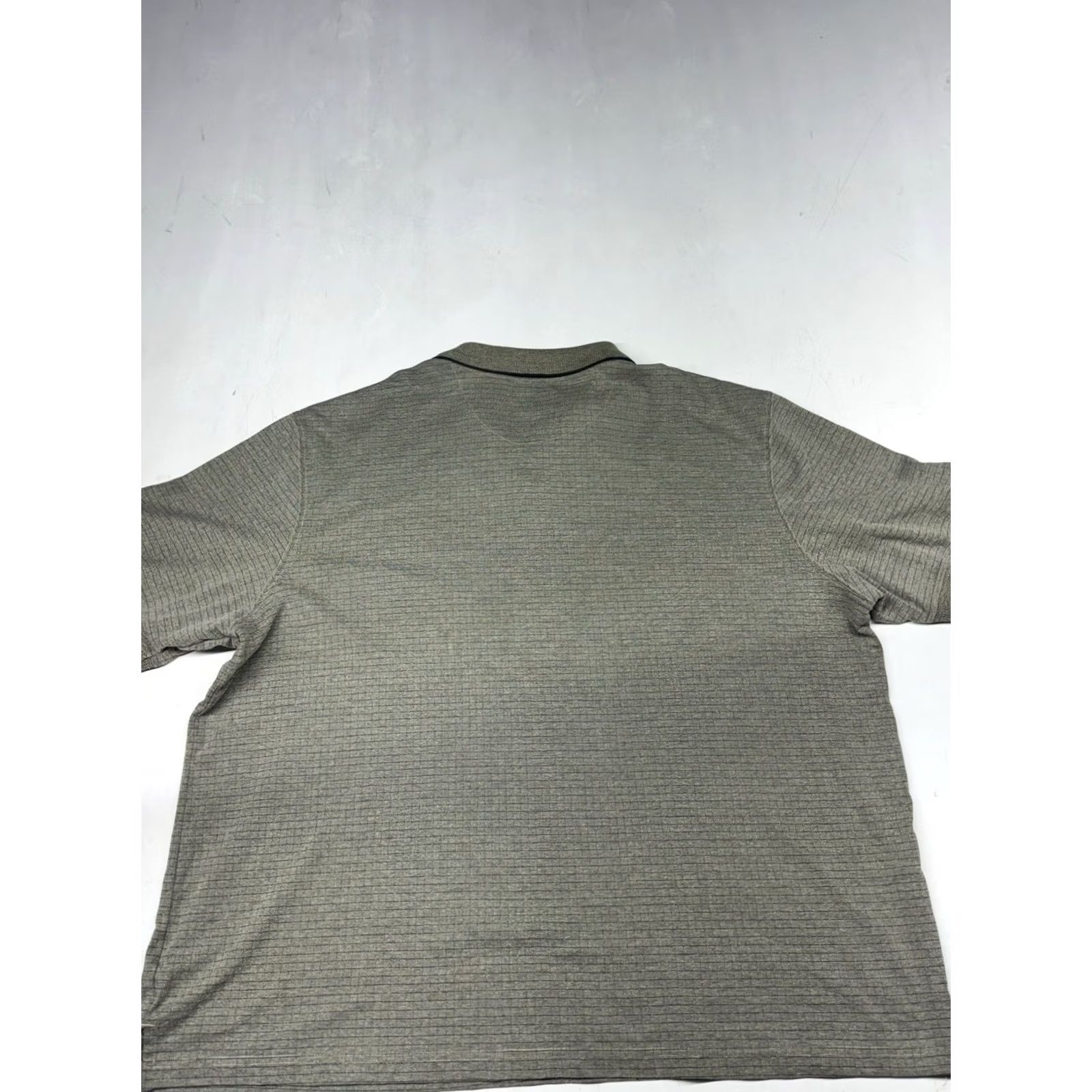 Vintage VINTAGE Hudson River Polo Shirt 2XL Men Green 90s Check Short Sleeve Collared Pullover Casual Golf Size US XXL / EU 58 / 5 - 6 Thumbnail