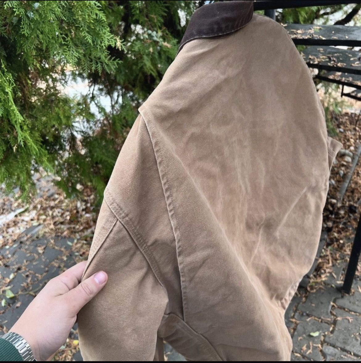 Carhartt detroit camel jacket vintage J97CML
