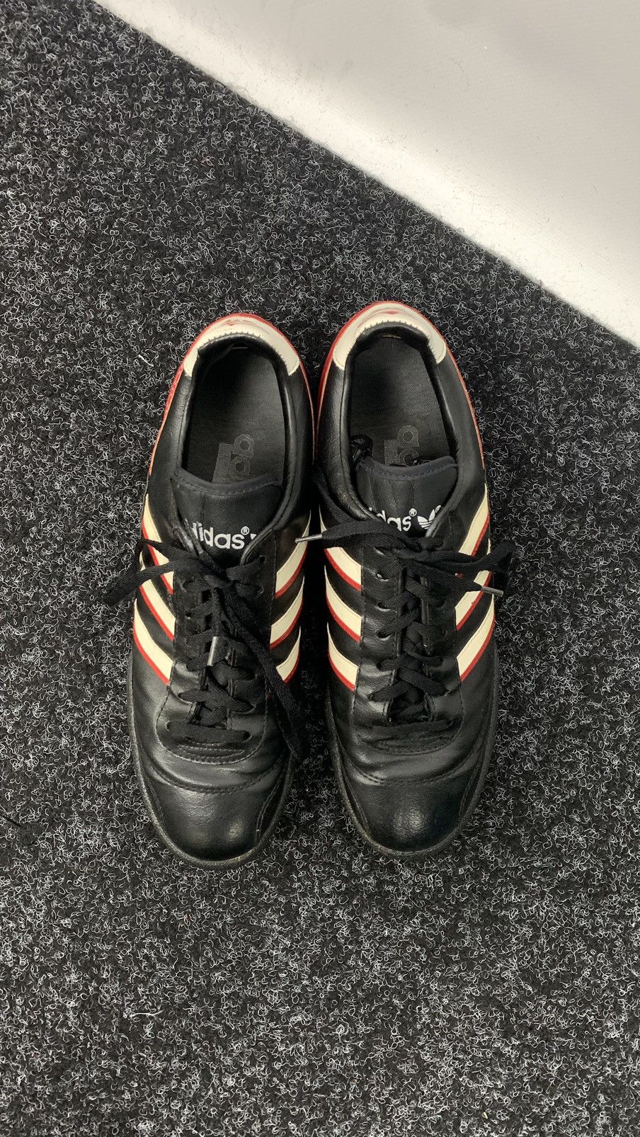 Adidas × Rare × Vintage 1970 Adidas Turf Soccer Shoes Libero Made in ...