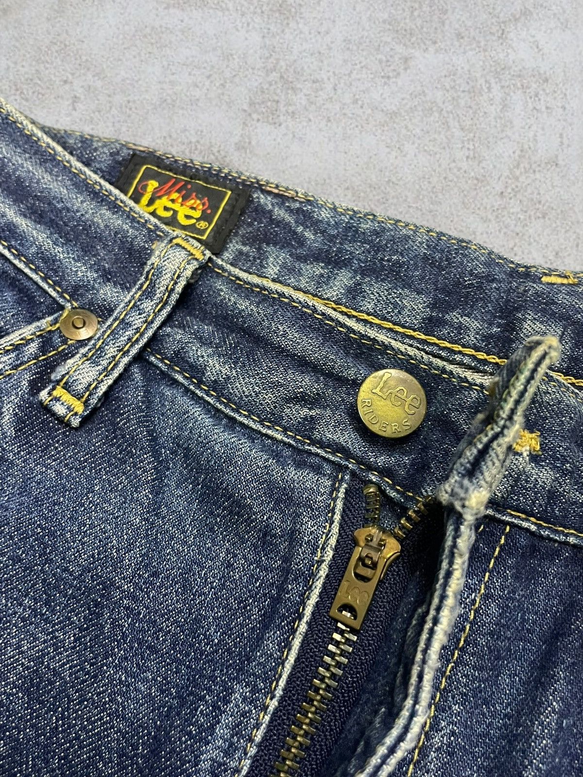 POST ARCHIVE FACTION (PAF) Vintage Miss Lee Riders Distressed Loose Fit Wide Leg Jeans Size 29" - 11 Thumbnail