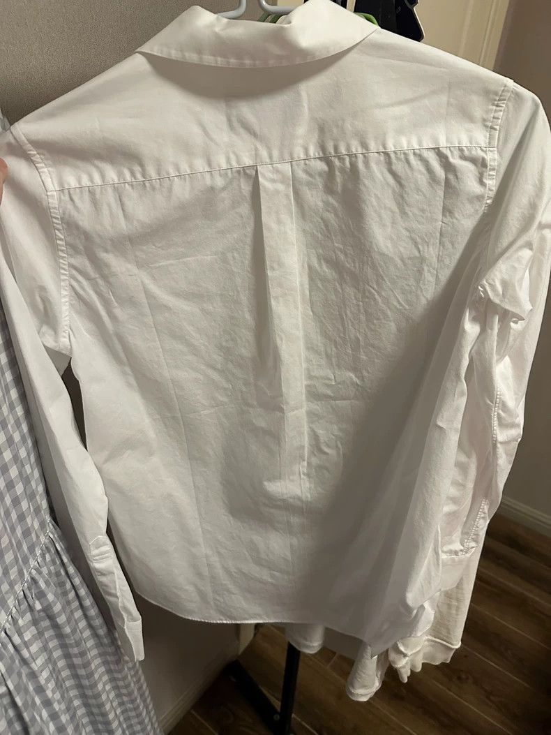 Comme des Garcons Comme Des Garcons Yuanbao collar white shirt Size M / US 6-8 / IT 42-44 - 2 Thumbnail