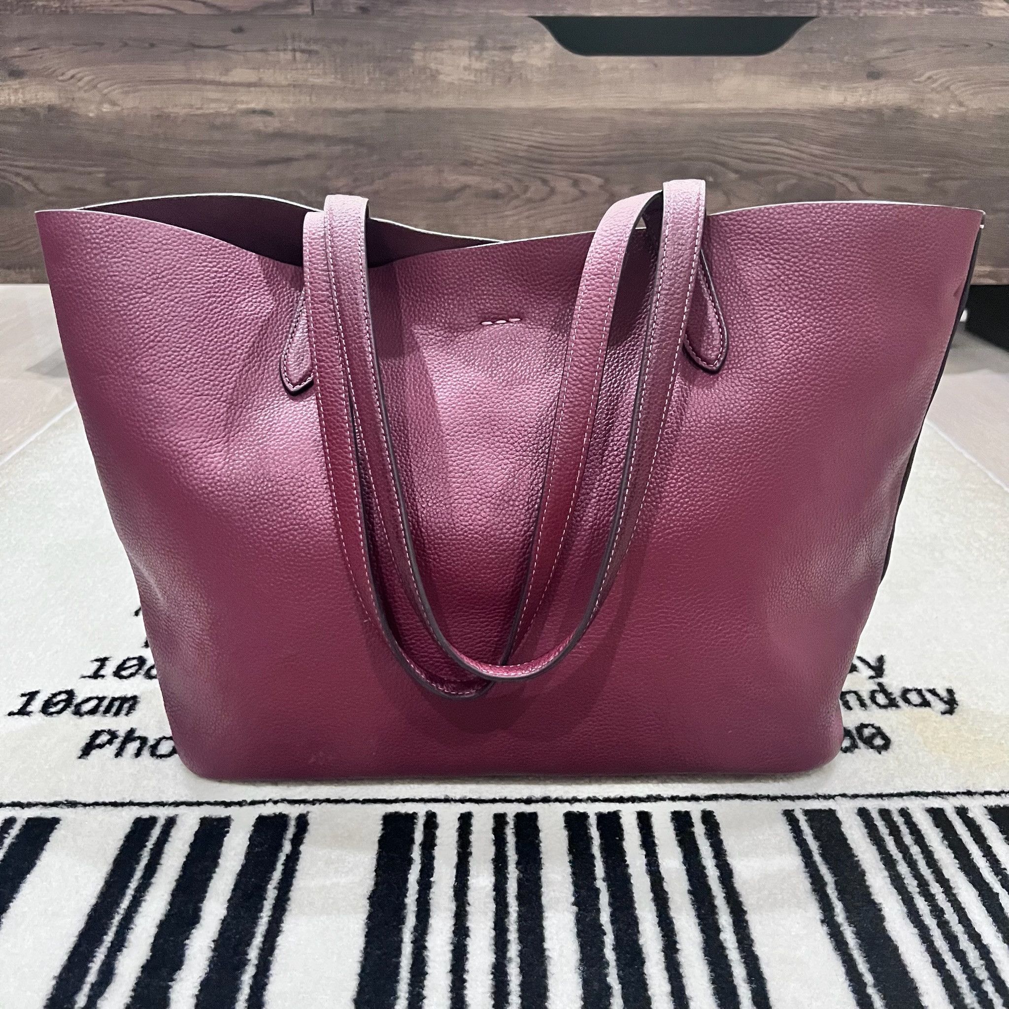 Coach Coach Pebble Leather Cameron Large Tote Shoulder Bag Size ONE SIZE - 5 Thumbnail