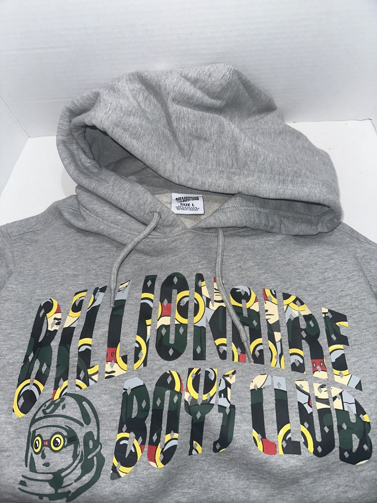 BBC X Hebru Brantley Flyboy Army Arch Hoodie DS Size L