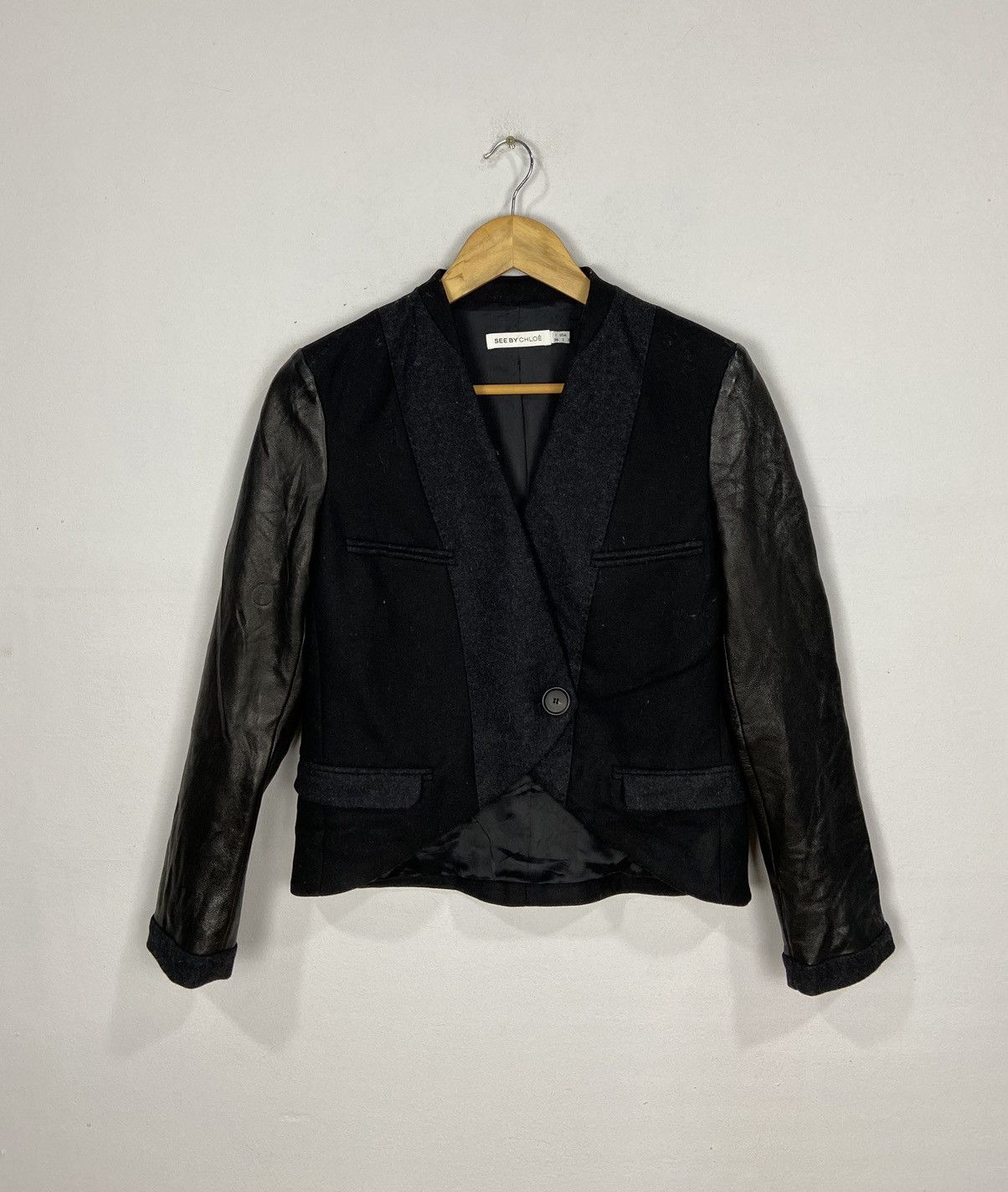 Other × See by Chloe See By Chloe Wool Breasted Coat Size XS / US 0-2 / IT 36-38 - 1 Thumbnail