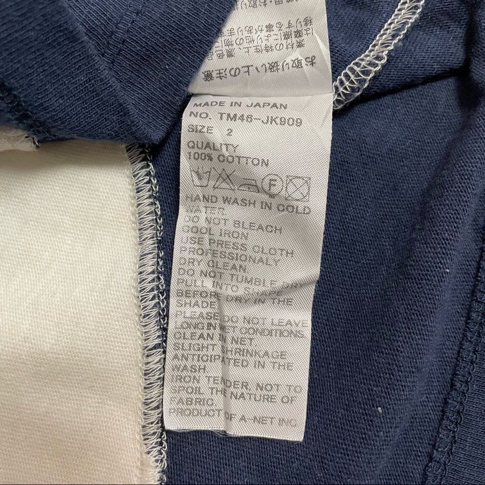 Tsumori Chisato Tsumori Chisato White Cotton T-Shirt Size 2 US M Size M / US 6-8 / IT 42-44 - 8 Thumbnail