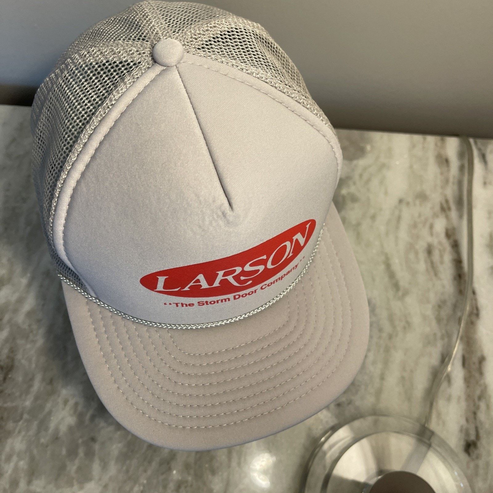 Nissan Vtg Larson Hat Snapback Baseball Cap Storm Door Company New Size ONE SIZE - 4 Thumbnail