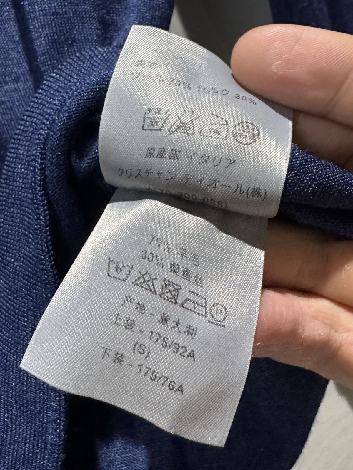 Dior AW 2008 Dior Homme Kris Van Assche Virgin Wool Knit Crewneck Size US S / EU 44-46 / 1 - 8 Thumbnail