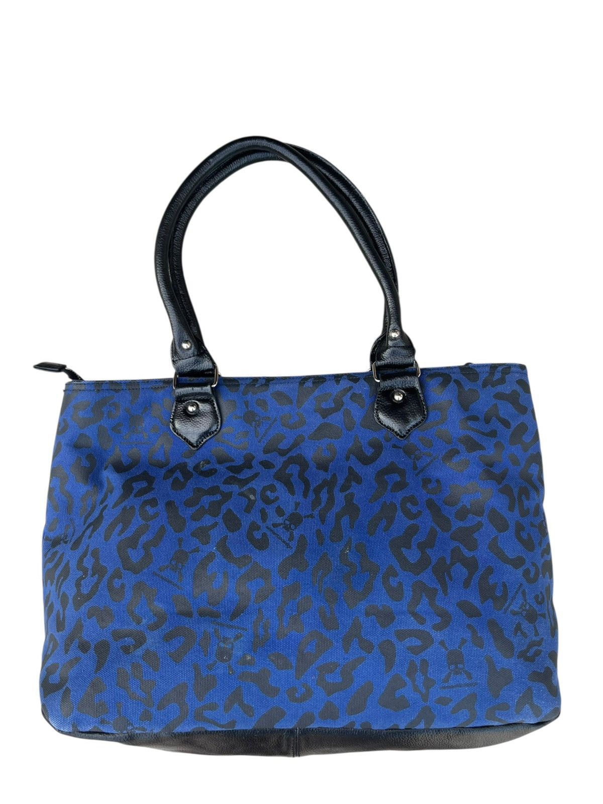 semanticdesign Semantic Design Hybrid Faux Leather Canvas Tote Bag Size ONE SIZE - 8 Thumbnail