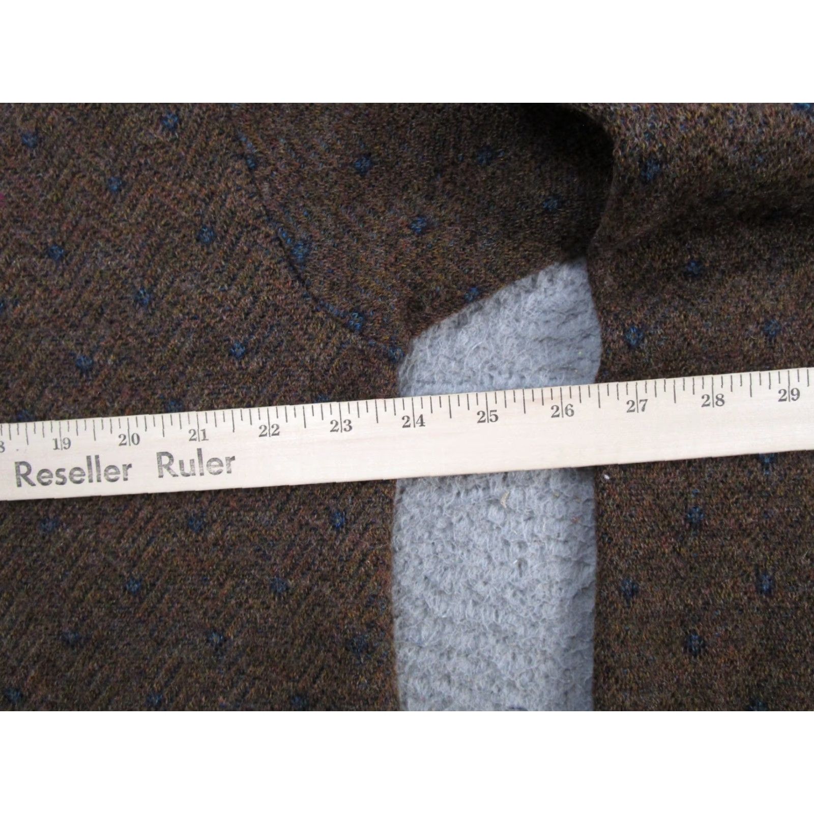 Coldwater Creek VINTAGE Coldwater Creek Sweater 2XL Wool Knitting Collared 90s Pullover Women Brown Read Size XXL / US 16-18 / IT 52-54 - 5 Thumbnail