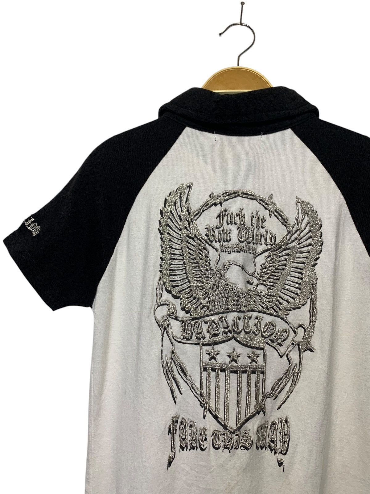 Tornado Mart REGASALINAS FUCK THE ROW WORLD POEM EMBROIDERY PUNK POLOS Size US S / EU 44-46 / 1 - 3 Thumbnail