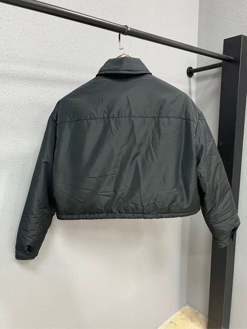 Prada Miu Miu Black Logo Short Down Jacket -2505 Size US S / EU 44-46 / 1 - 2 Thumbnail
