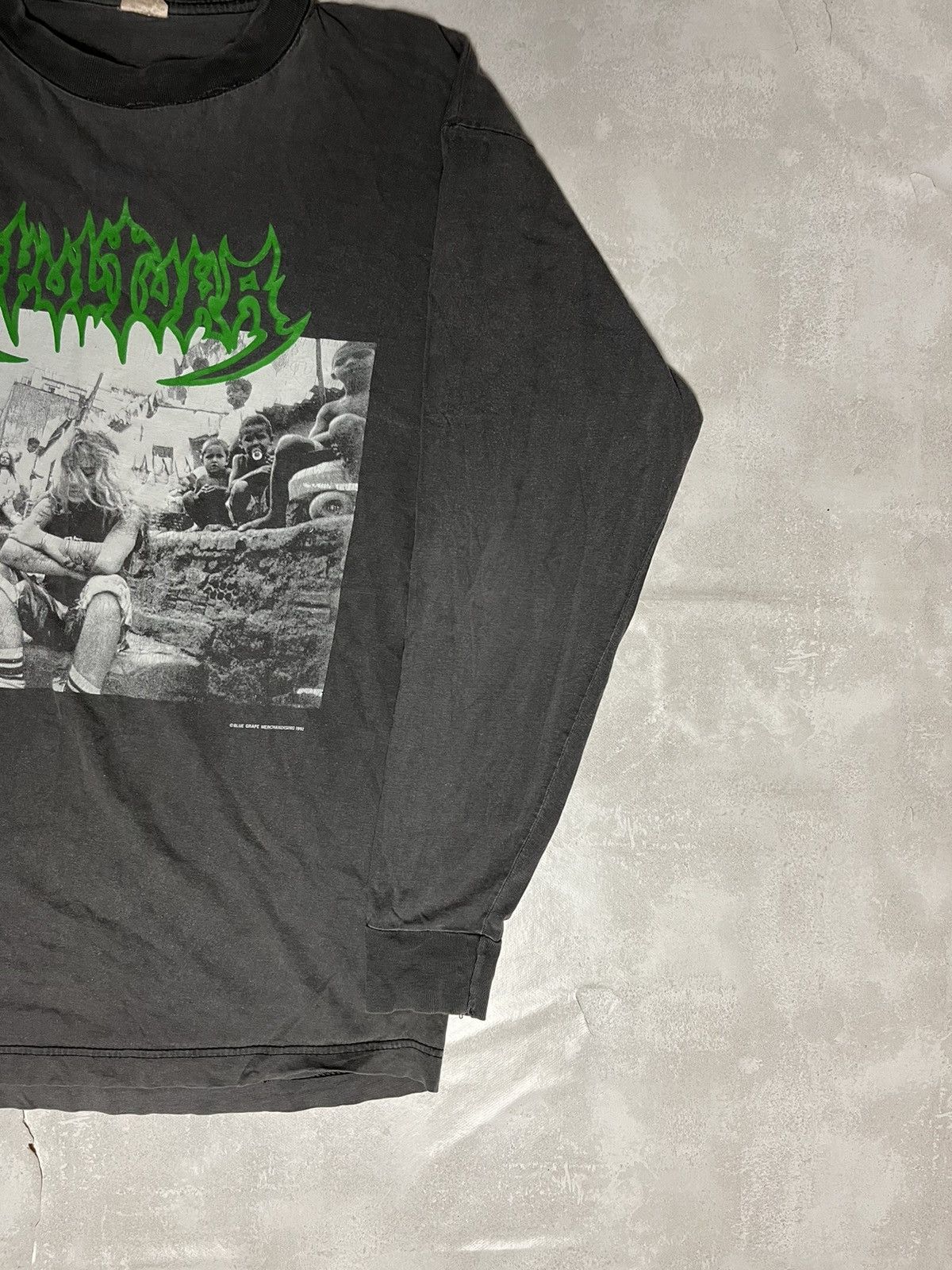 Band Tees 🦂Vintage🦂 Sepultura 1992 Third World Posse Long Size US XL / EU 56 / 4 - 4 Thumbnail