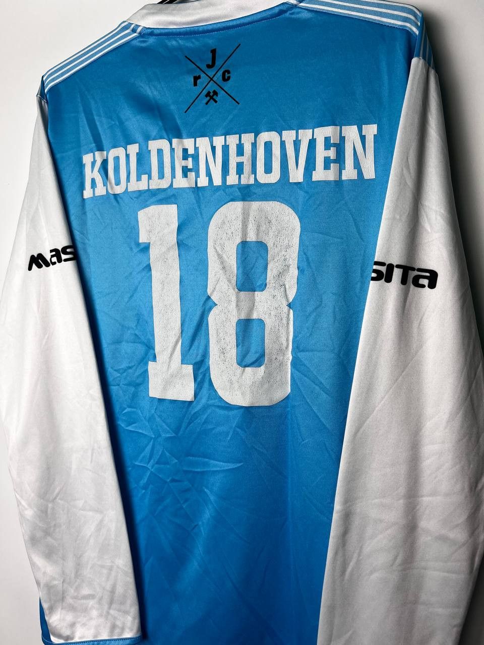 Vintage Roda JC Kerkrade #18 Koldenhoven Masita Football Shirt Size US M / EU 48-50 / 2 - 3 Thumbnail