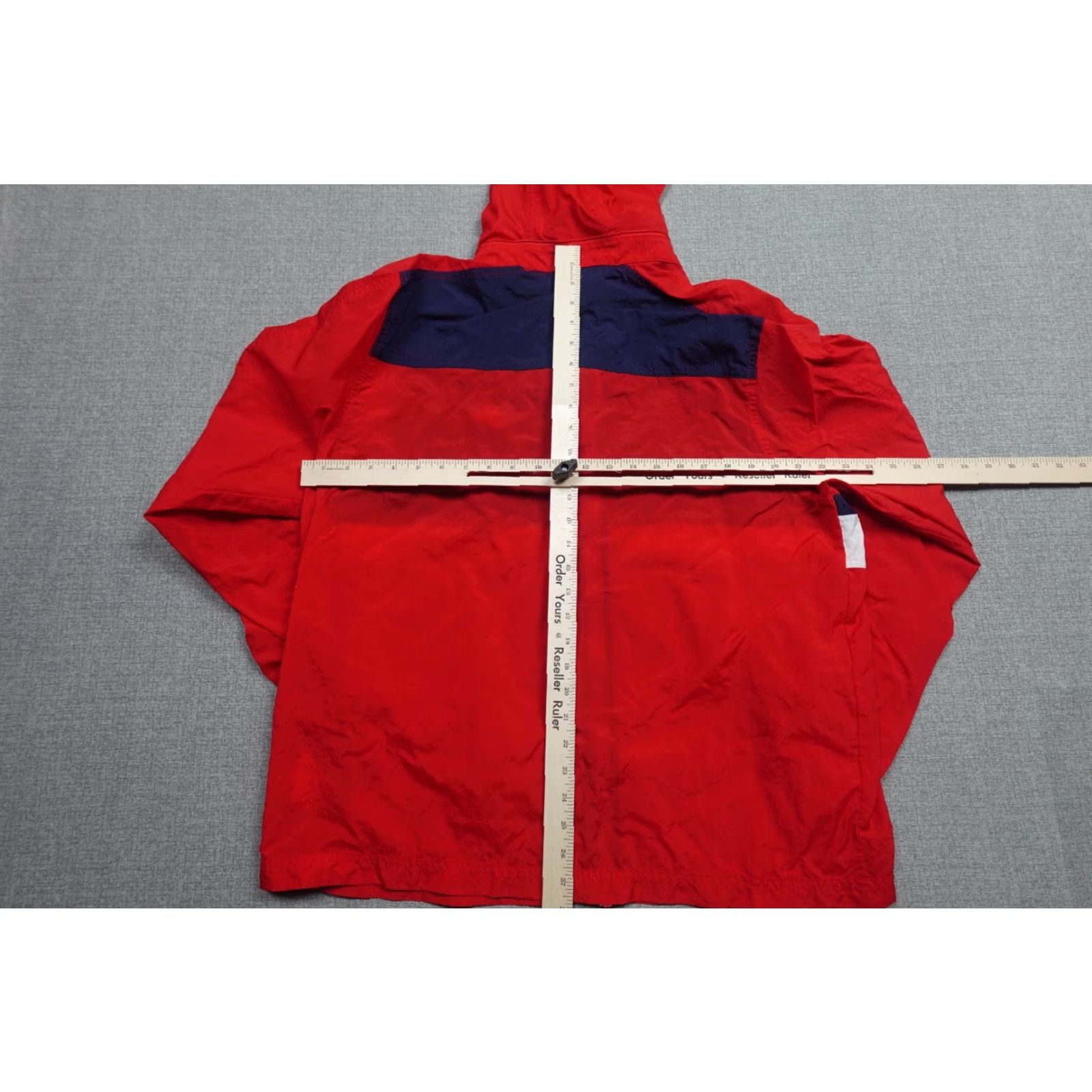 Nike Nike Windbreaker Jacket Mens XL Red Packable Lightweight Hooded Windbreaker Nike Jacket XL Mens Red Size US XL / EU 56 / 4 - 7 Thumbnail