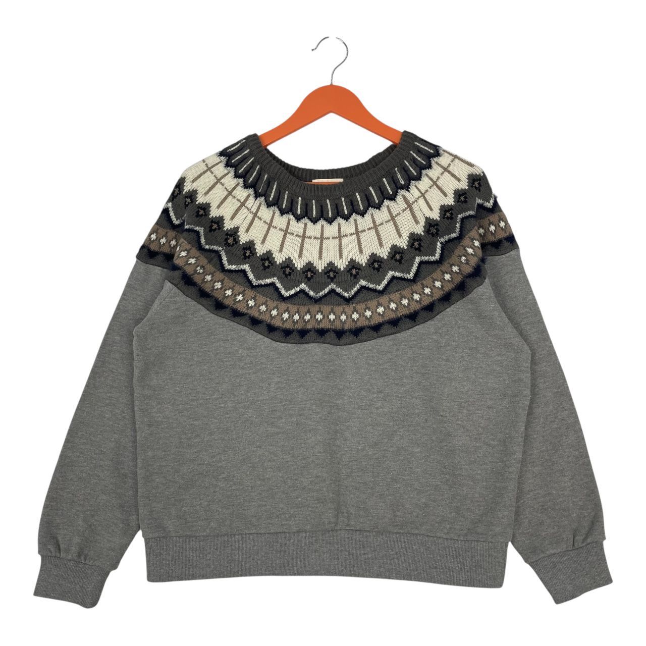 Beams Japan Vintage Beams Heart Abstract Style Pullover Knit Sweatshirt Size US M / EU 48-50 / 2 - 1 Thumbnail