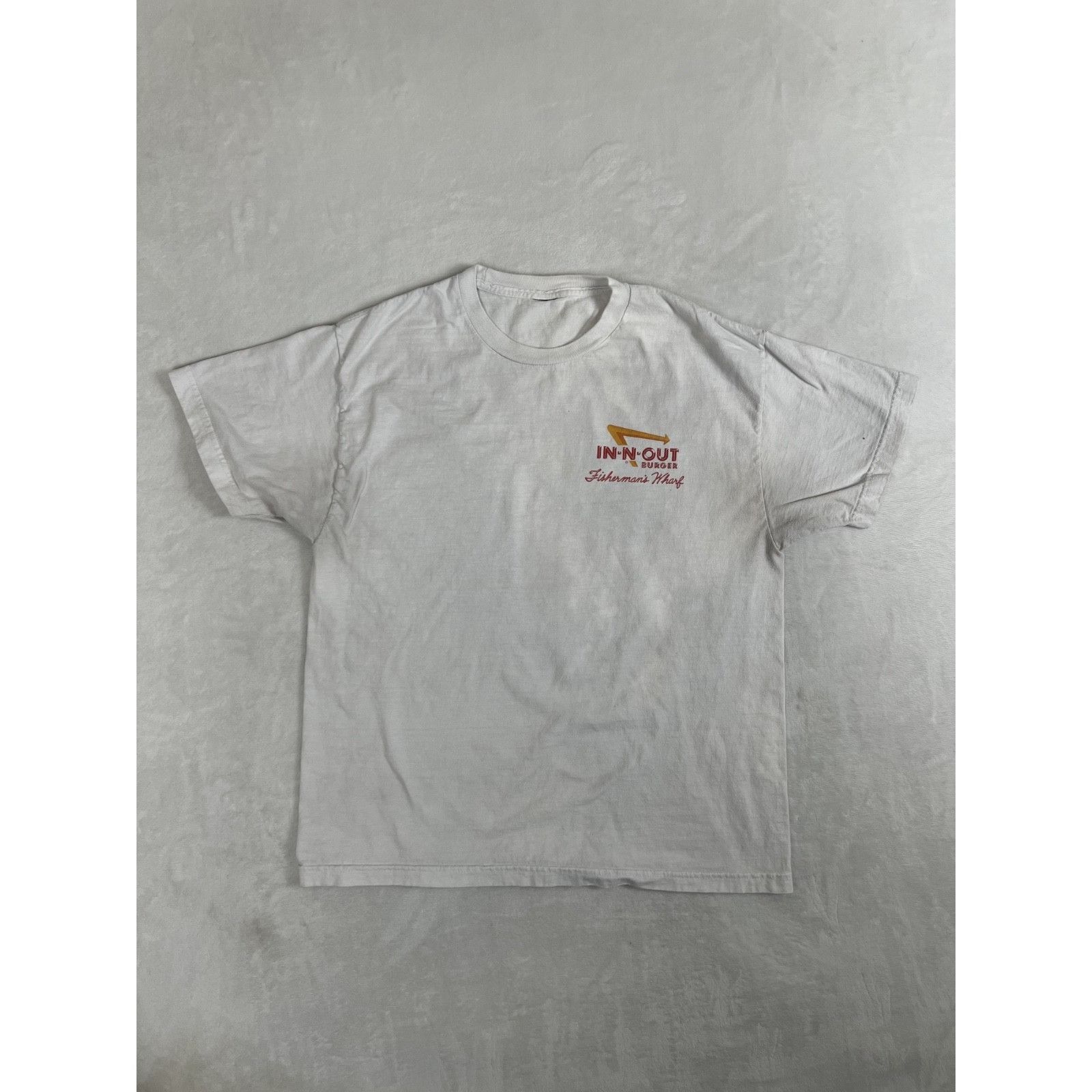 Other Vintage In N Out Burger Shirt Mens M/L White Fishermans Whar Size US M / EU 48-50 / 2 - 2 Thumbnail