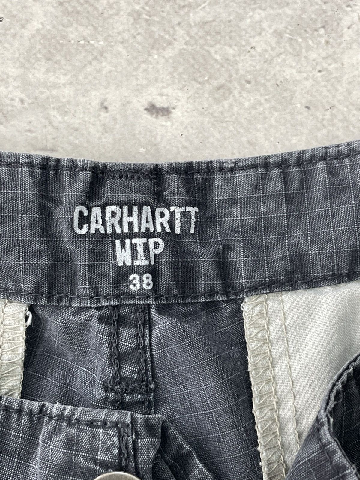 Carhartt Washed cargo y2k baggy wide leg carhartt shorts pants Size US 36 / EU 52 - 5 Thumbnail