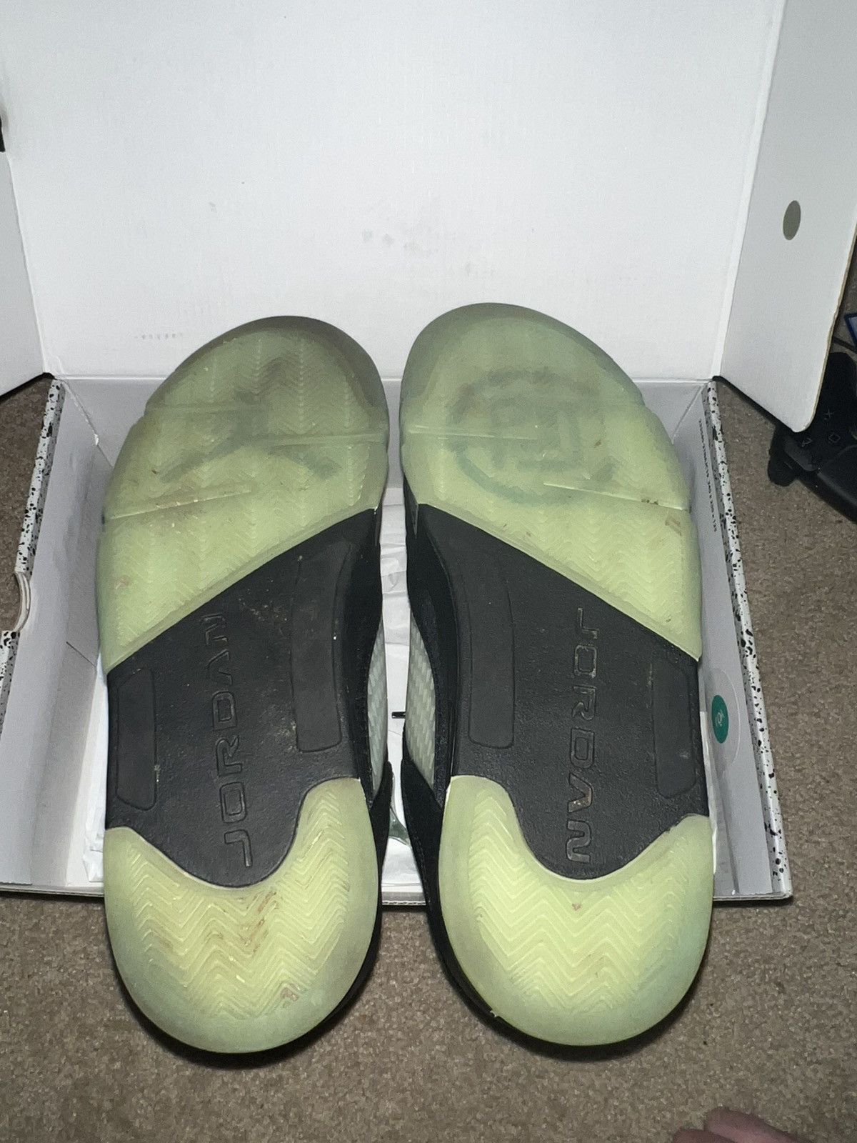 CLOT × Jordan Brand Jordan 5 Low clot “Jade” Size US 12 / EU 45 - 4 Thumbnail