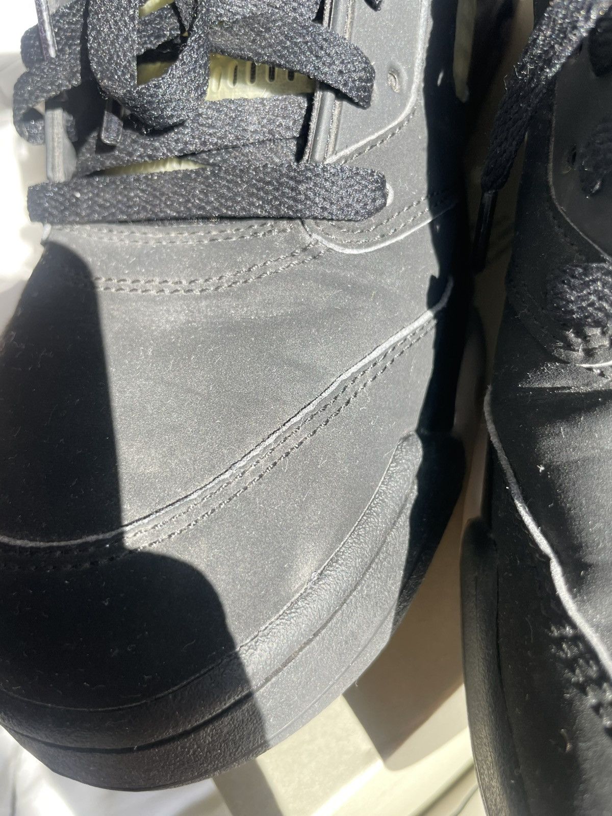Jordan Brand Jordan 5 Black Metallic 2016 Size US 12 / EU 45 - 7 Thumbnail